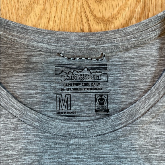 Gray  Patagonia Tee - Picture 2 of 4
